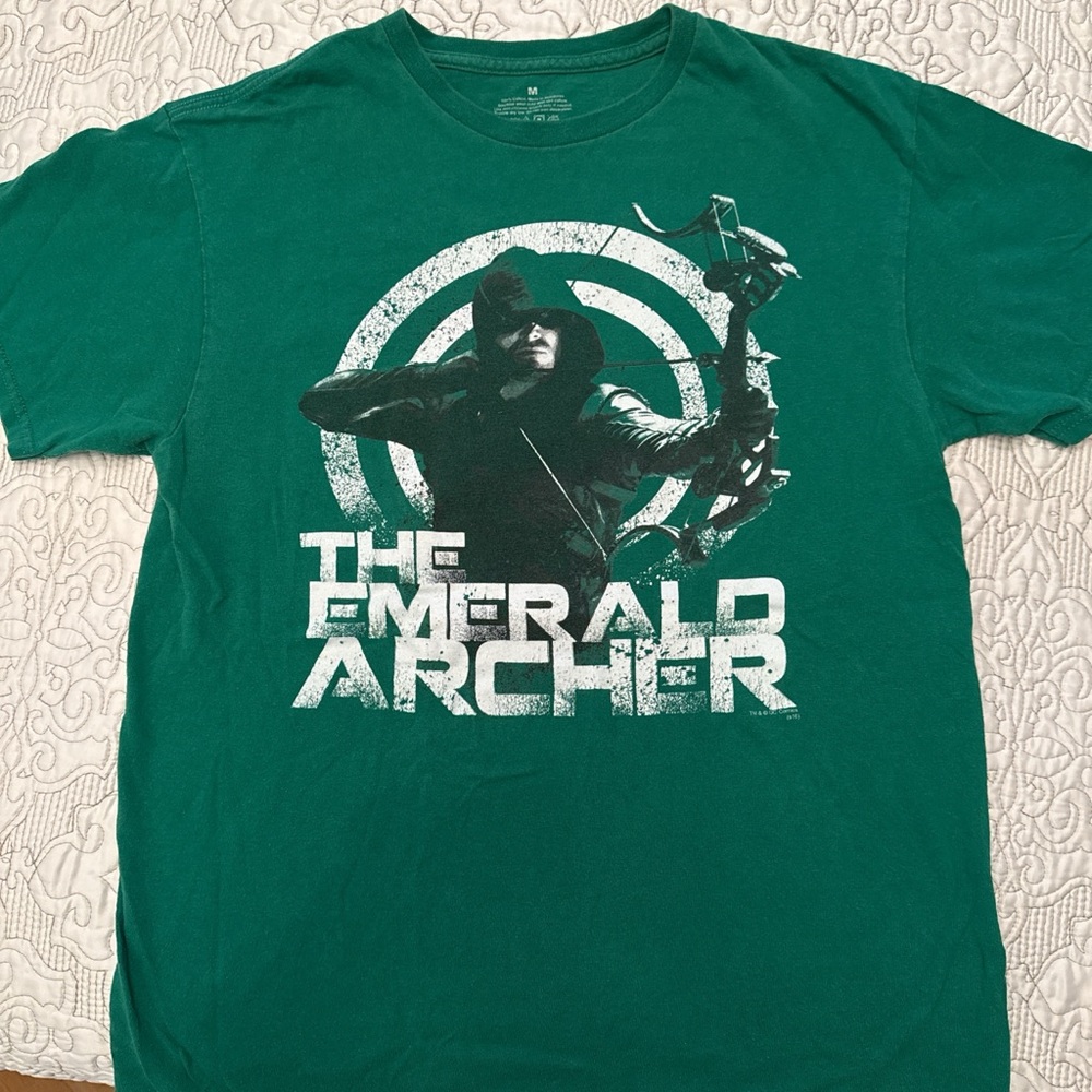 Emerald Archer Green Graphic T-Shirt